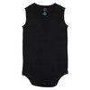 CBObaby Sleeveless Bodysuits For All Ages (Black, 7)