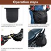 BOROCO Portable Motorcycle Helmet Bag Waterproof Combination Lock Anti Theft