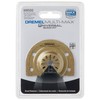 Dremel MM500 1/8-Inch Multi-Max Carbide Grout Blade , Gold