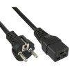 InLine Power cable 16 A, Schuko straight to IEC IEC320
