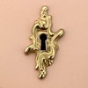 Escutcheon Solid Brass Keyhole Cover 2 1/2"H | Renovator's Supply