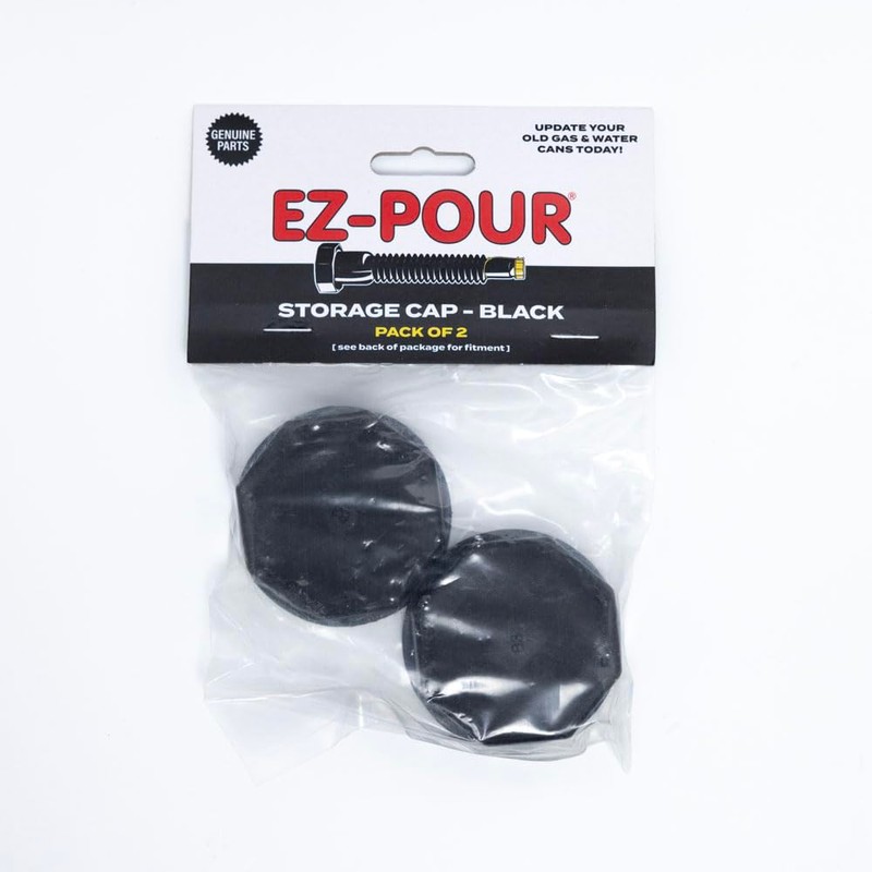 EZ-POUR Solid Base Cap Replacement Gas Tank Cap (Fine Thread)