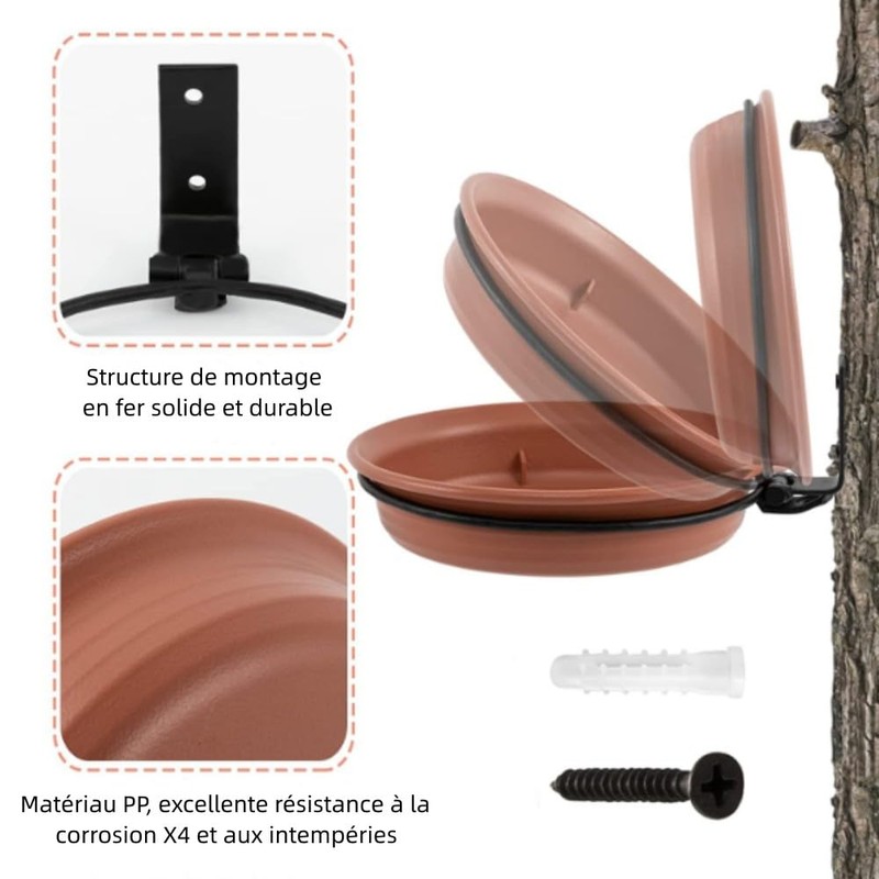 Norhogo Bird Bath, Outdoor Bird Bath, Balcony Bird Bath, Bird
