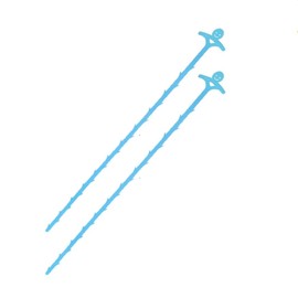 2 Pack 25 Inch Drain Snake,Hair Clog Remover Sink Unblocker Snake,Reusable Shower Drain Unblocker Tool,Drain Snake for Shower,Kitchen,Sink,Bathroom (Blue)