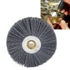 Key Machine Deburring Brush Nylon Bristles Burr Removal Cleaning Tool