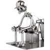 BRUBAKER Screw Man Tattoo Artist - Handcrafted Iron Figure Metal