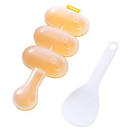 Rice Ball Molds DIY Sushi Balls Making Mould Kitchen Diningroom Tools for Shake DIY Lunch with a Mini Rice Spoon