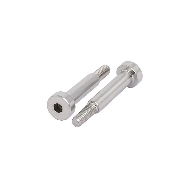 Sourcingmap 5pcs 304 Stainless Steel Hex Socket Shoulder Bolt 5mm