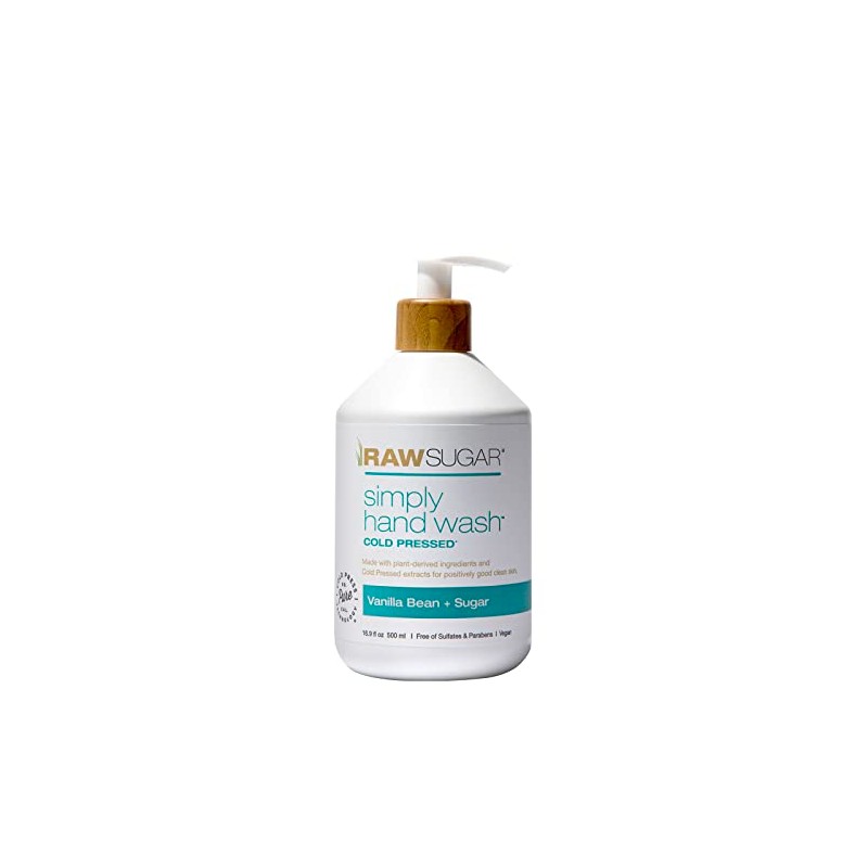 Raw Sugar Vanilla Bean Sugar Natural Hand Wash 16.9oz