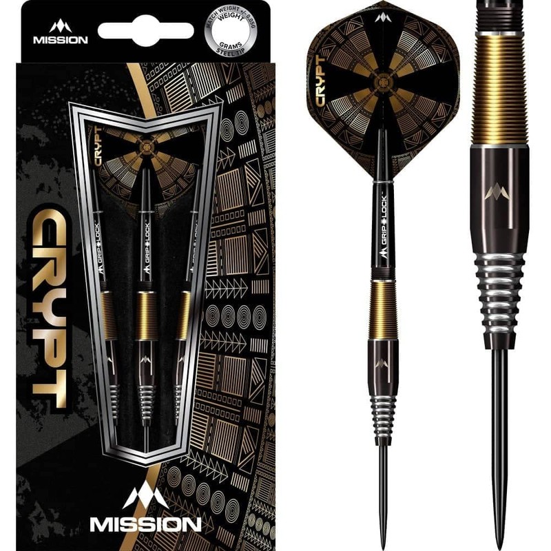 Mission Darts D1598 Crypt | Darts Set with Premium 90%