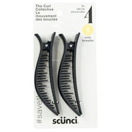CURL COLLECTIVE 2 PK COILY SALON CLIPS