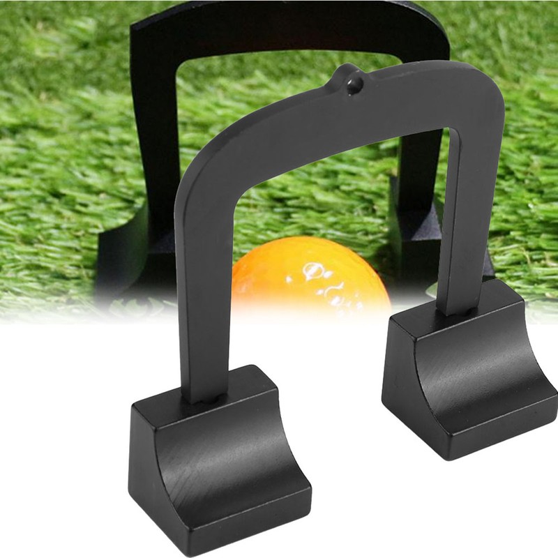 Golf Push Shot Goal Aim Gate Aluminum Alloy Target Parts