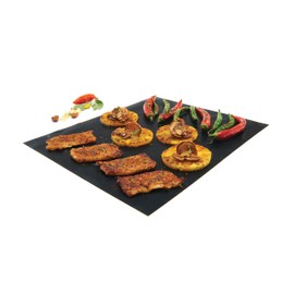 GrillPro 97020 Non-Stick Cooking Mat Medium, 2-Pack, Black
