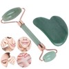 Portable Roller Massager with Heart Shaped Scraping Board Body Massage