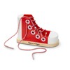 Melissa & Doug Deluxe Wood Lacing Sneaker - Learn to