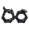 2PCS 50mm Barbell Clamp Collar Clip Olympic Weightlifting Lift Spring