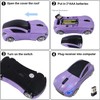Car Mouse, Wireless Mouse (Purple)
