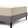 AMEHA Double Fitted Sheet - Cream Bed Sheets Extra Deep