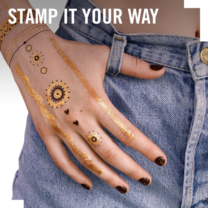 RIMMEL LONDON Ink Me Stamp Tattoos 004 Moon