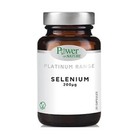 Power of Nature Platinum Range Selenium 200mg, 30 Caps
