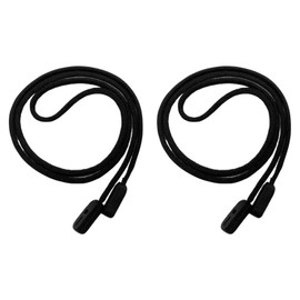 XIELBIS 2 Pcs Secure Glasses Cord,Spectacles Cord,Glasses String, Glasses Straps For Men & Women - Secure, Comfortable, and Stylish Eye Wear Accessory for Kids Adult(Black)