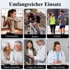 20-30 mmHg Medizinische Kompressionsstrümpfe Damen Herren Klasse 2,Offene Zehe Oberschenkel