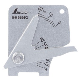 Shinwa Sokutei 58692 Welding Gauge B, Lightweight, Thin