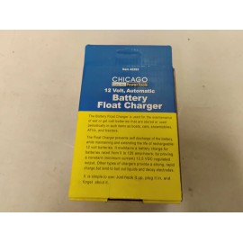 Chicago 12 Volt Battery Float Charger 42292 - New Old Stock