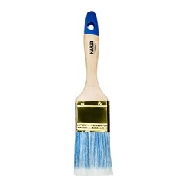 Hardy Series 42 Flat Brush for Painting with Acrylic Paints and Varnishes, Efficient and Evenly Covering, Synthetic Bristles and Wooden Handle, Set of 6, Width 50 mm