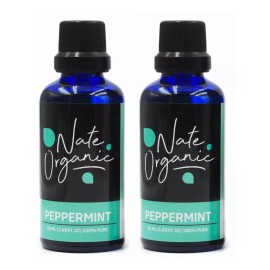 Nate Organic 2 X 1 Aceite Esencial De Menta Piperita 100% Natural 50ml