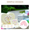 Ice Cream Candy Boxes, Clear Plastic Party Favor Containers