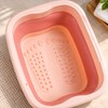 Portable Footbath Massage Bucket Easy To Store Foot Soaking Bath