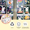 CHIHOLEN Easter Window Stickers,9 Sheets Easter Window Decoration,Double Sides Easter