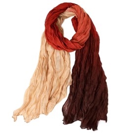 FAIRYGATE Scarfs for Women Cotton Linen Scarf Wrap Shawls for Womens Ladies Men 180cmx85cm Scarves Super Large Size for All Seasons Great Presents 47070