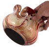 Premium Solid Hardwood Wooden Pot Portable Yarn Bowl Holder for
