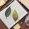 3PC Color Changing Leaf Bookmarks,Cool Bookmarks,Book Marks for Reading