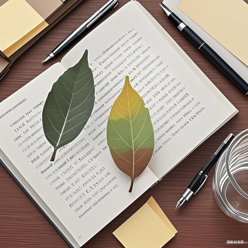 3PC Color Changing Leaf Bookmarks,Cool Bookmarks,Book Marks for Reading