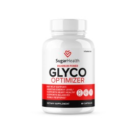 Sugar Health Glyco Optimizer Support Capsules, SugarHealth Pills (60 Capsules)