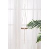 Unbranded Macrame Hanger with Wooden Stump