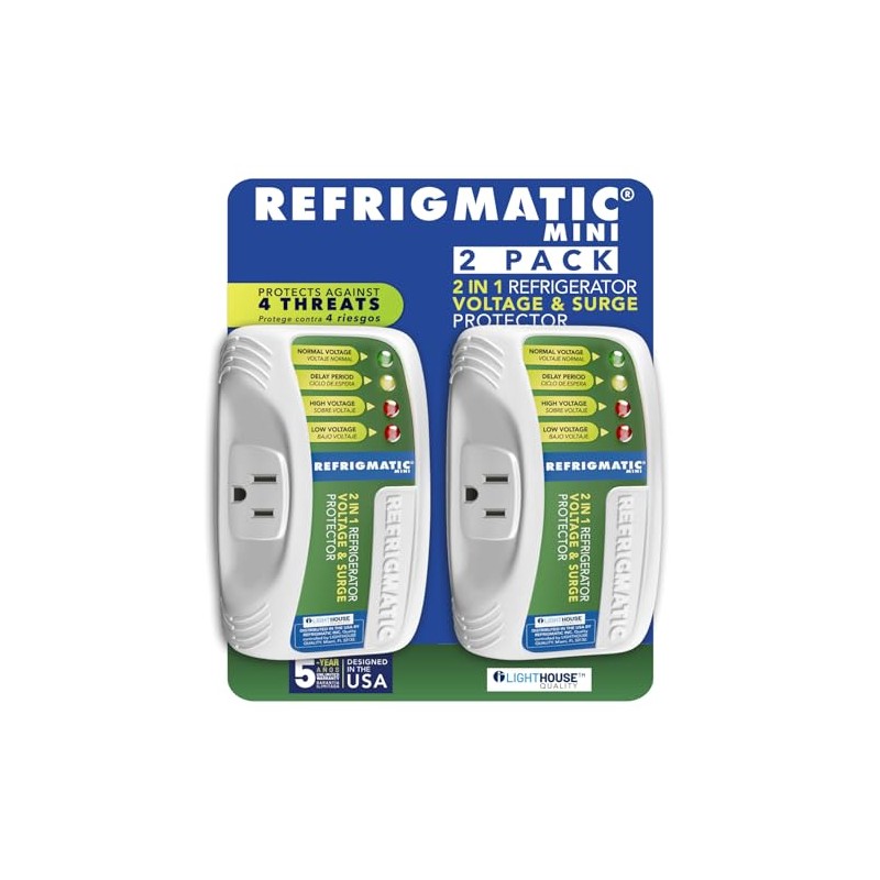 Refrigmatic WS-36300 - Protector de sobretensión electrónico para neveras de