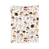 Mushroom Blanket, Cute Soft Warm Cartoon Bed Bedding Throw Blankets