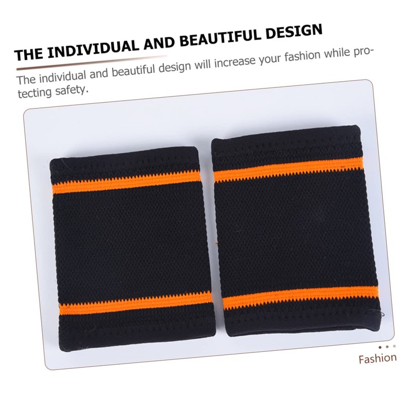 Sosoport 4sets Breathable Sports Wristbands for Athletic Activities Elastic Support