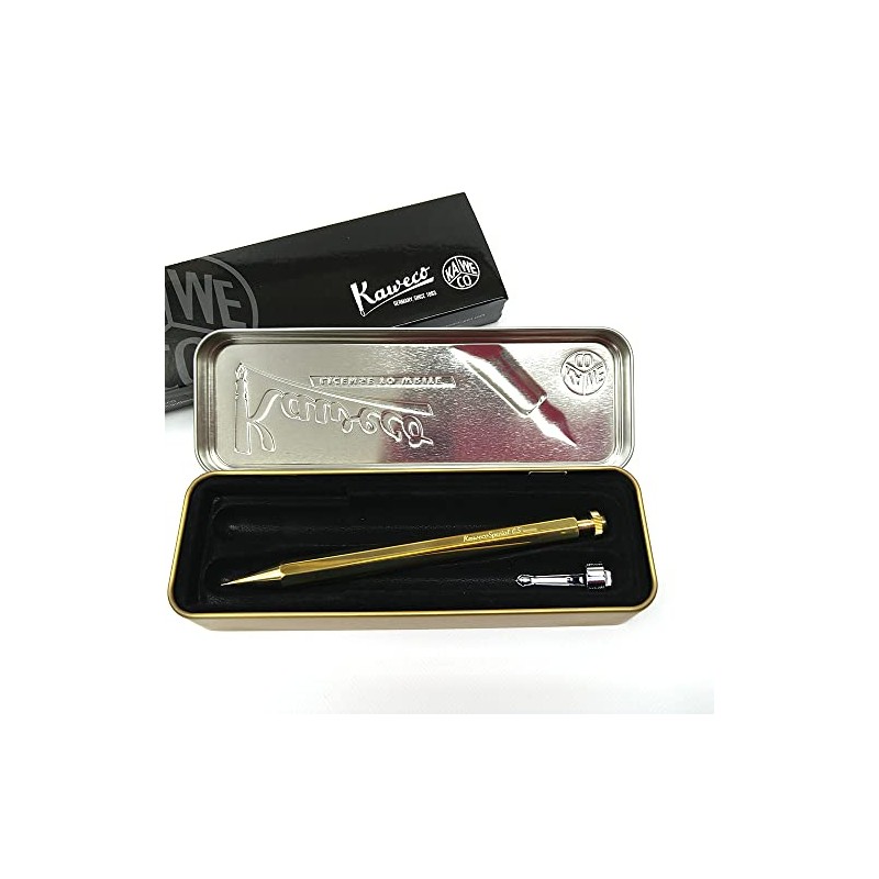 KAWECO Special Pencil Brass [With Exclusive Clip] [0.02 inch (0.5
