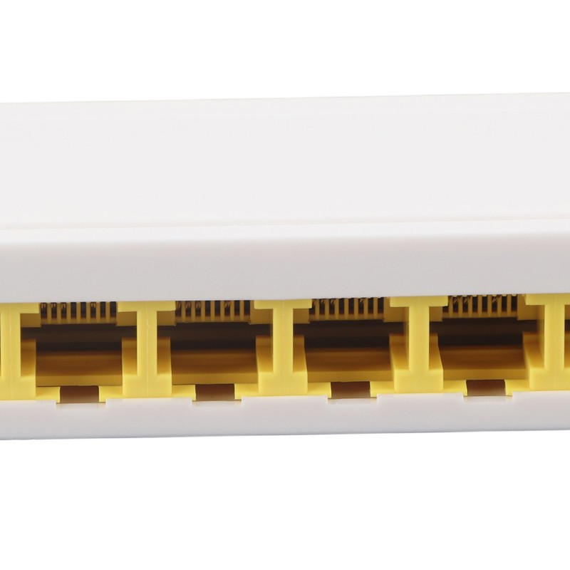 8 Port Ethernet Switch Professional Silent Operation Plug and Play