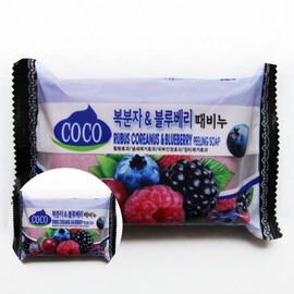Blueberry Mud Powder Exfoliating Scrub Soap Exfoliating Soap 4ea