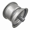 ZTDZZH Silver 19 * 7-8 Front Rim Wheel For Coleman