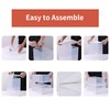 12 Pack Shoe Storage Bins, Clear Plastic Stackable Shoe Organizer