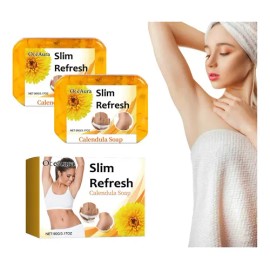 2 Jabón Limpiador Refrescante Calendula Sculpting, 90 G-