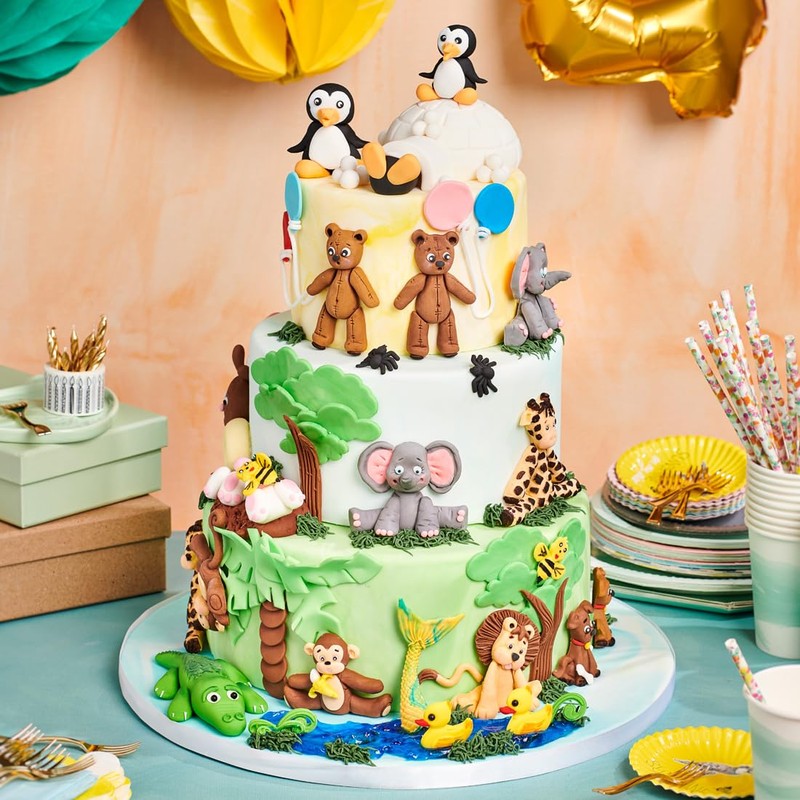 FunCakes Pasta di Zucchero Tiger Orange: facile da usare, liscia,