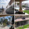 LAVAED 26.2FT Outdoor Misting Cooling System,Irrigation Sprinkle System with 9pcs